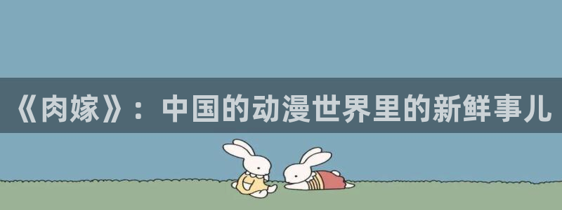 动漫天堂：《肉嫁》：中国的动漫世界里的新鲜事儿配图